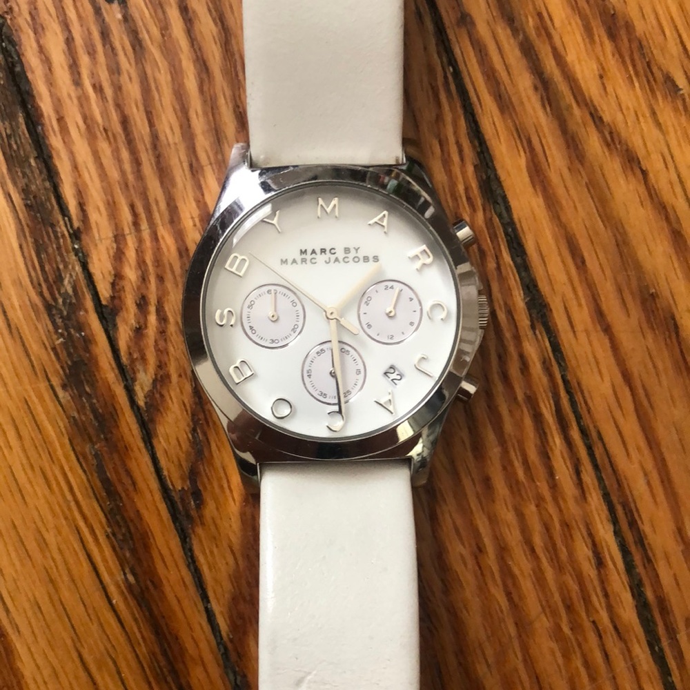 Marc by Marc - White Leather Watch
